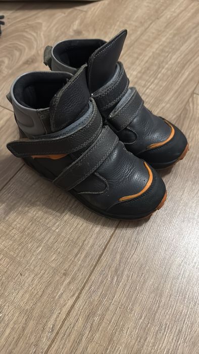 Ortomedica  30 р зимові хлопчачі ботінки шкіряні