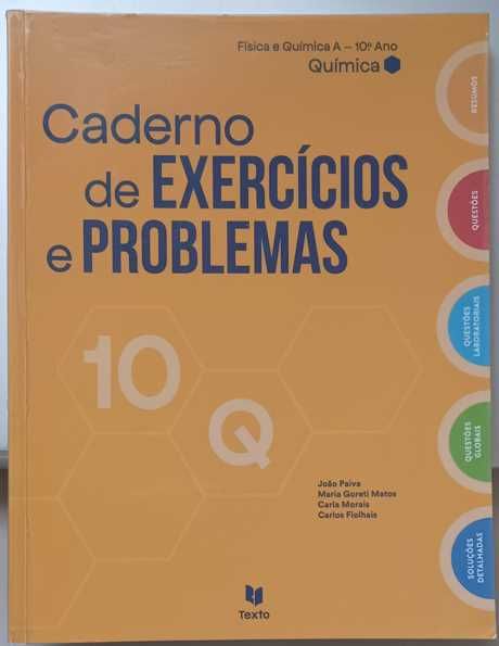 Caderno de exercícios e problemas - 10Q - Química 10º ano