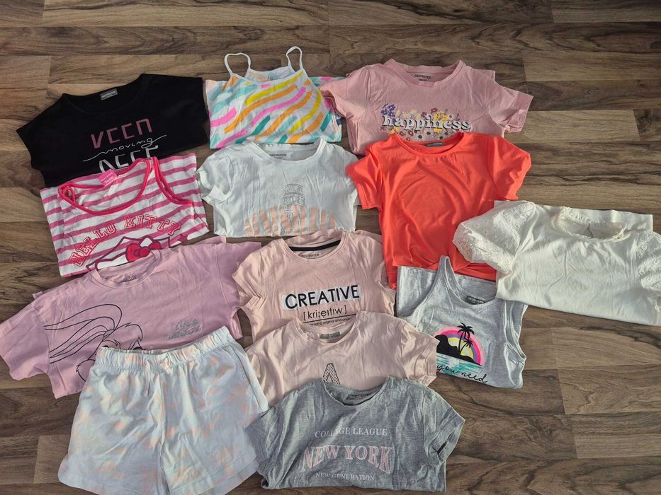 Zestaw ubrań paka dla dziewczynki 140/146