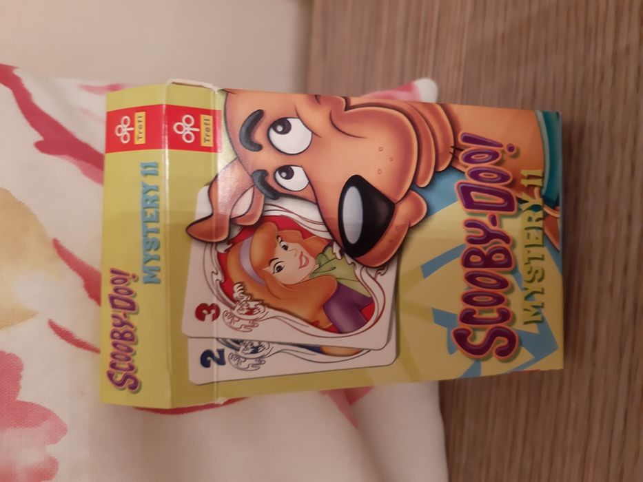 Karty scooby doo mystery 11 dzieci młodzież kolekcja trefl gra karcian