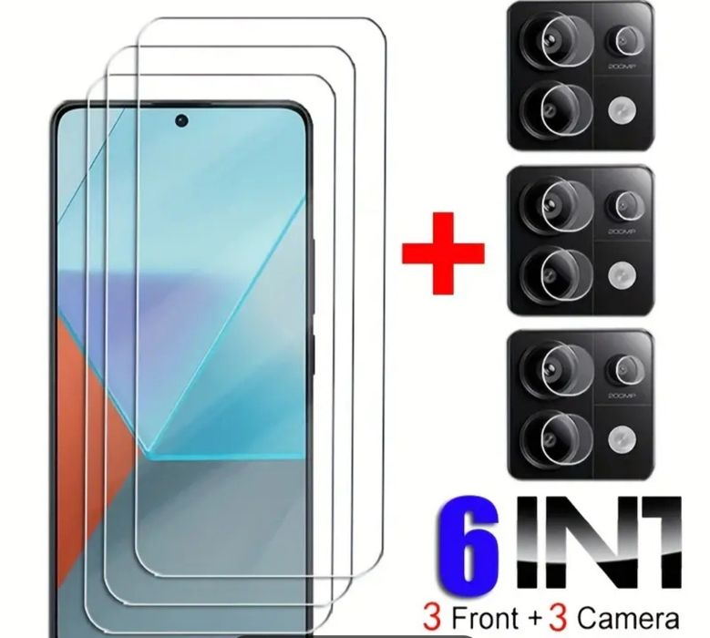 Чохол на xiaomi redmi 11 s + захисне скло 3 шт. + захисна плівка на об