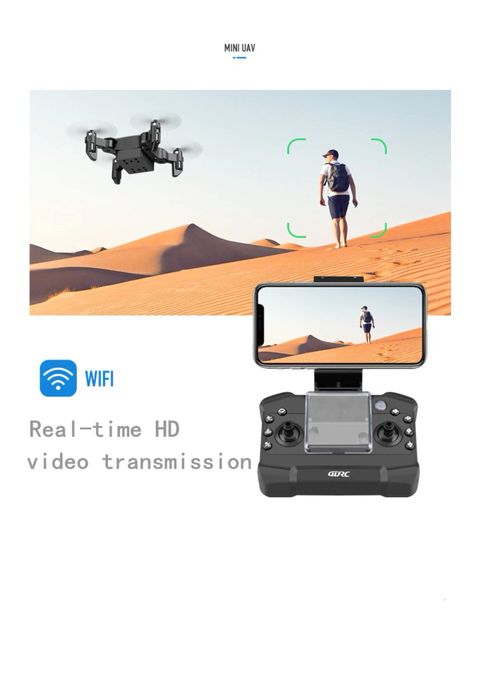 Mini Drone Com Controle Remoto