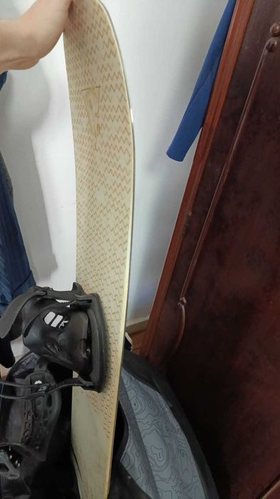 Prancha Snowboard All Mountain Dreamscape SNB 100 + Capa + Fixações