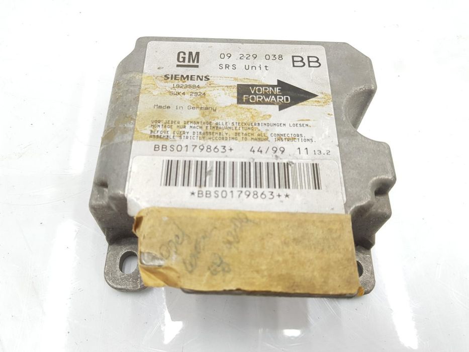Centralina De Airbag Opel Corsa B