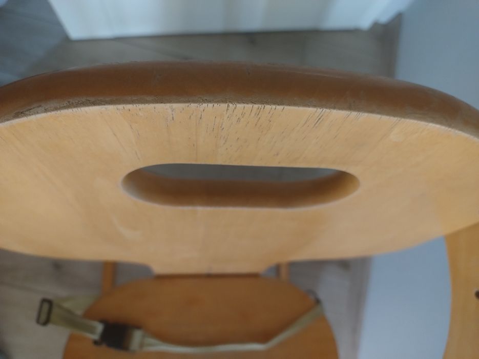 Krzesełko dziecięce drewniane rosnące