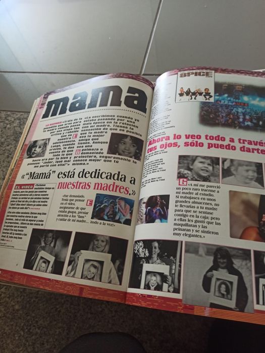 Álbum das girl muito antigo