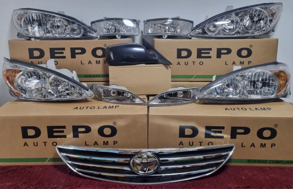 Нові фари, фара, ПТФ, ліхатрі, стопи, туманки Toyota Camry XV30 35 USA