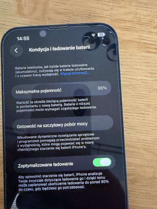 Iphone 14 czarny 128gb stan bardzo dobry