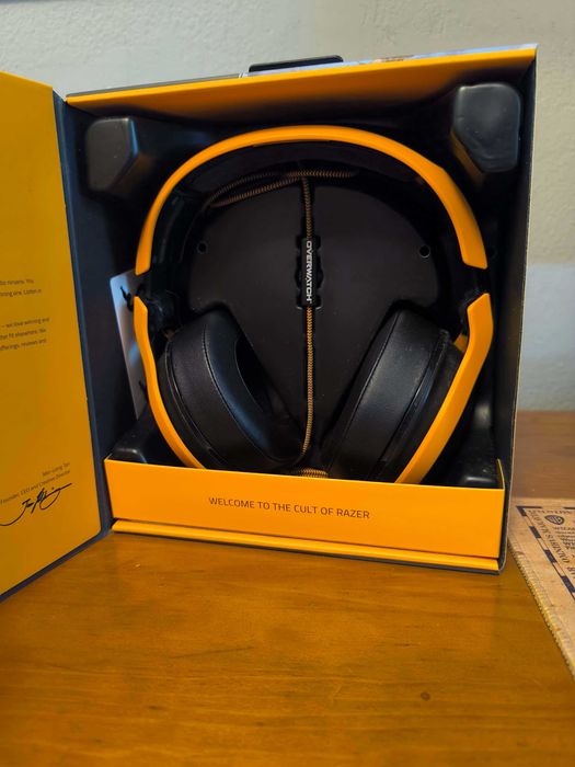 Headset Razer ManO'War – Edição Overwatch (Raro!)