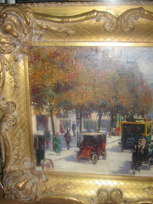Pintura Brasileira Contemporânea  "Boulevard de Paris"