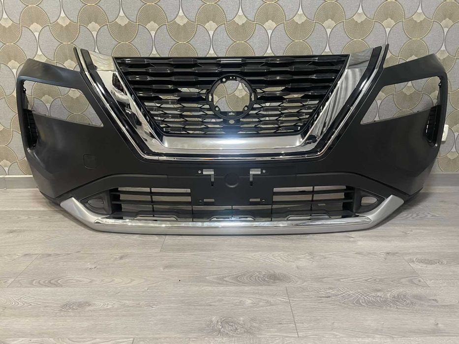 Решітка радіатора центральна нижня Nissan Rogue Рог 2021-2024 T33