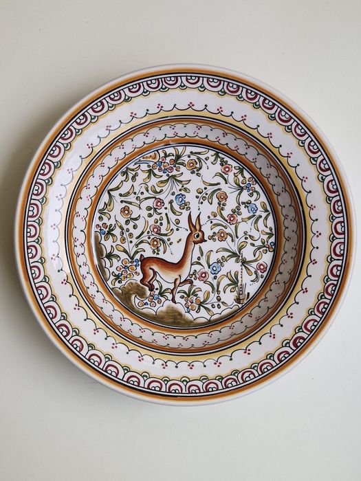 Prato de cerâmica de Conímbriga