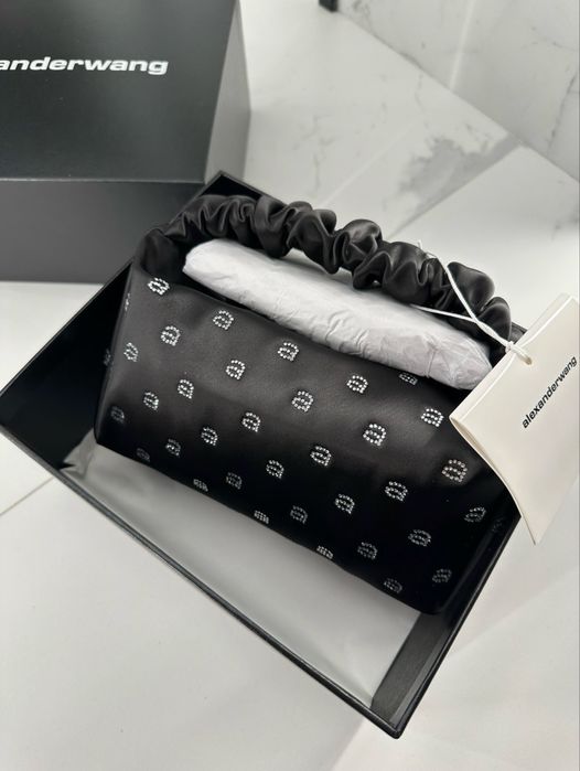 Сумка Alexander Wang Scrunchie Crystal Mini Bag оригінал