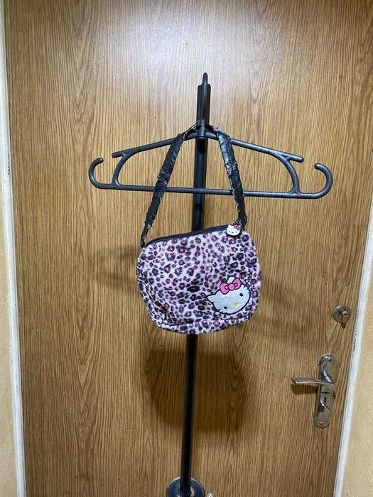 Сумка Hello Kitty, оригинал Sanrio, , леопардовый принт