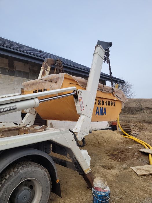 Wynajem kontenerów ,wywóz gruzu odpadów  , Strzegom