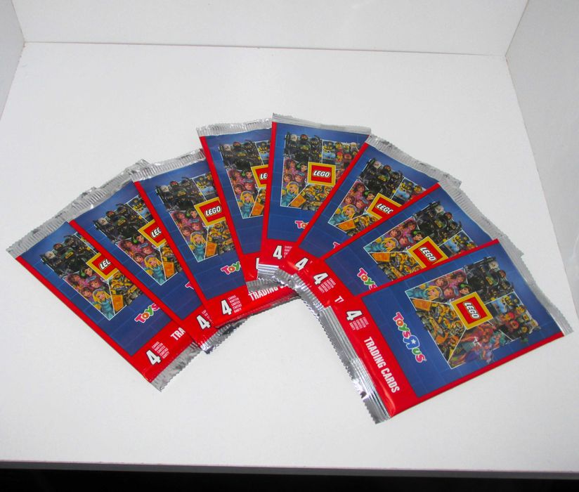 8x Lego Boosters Trading Card "Toysrus 2017"