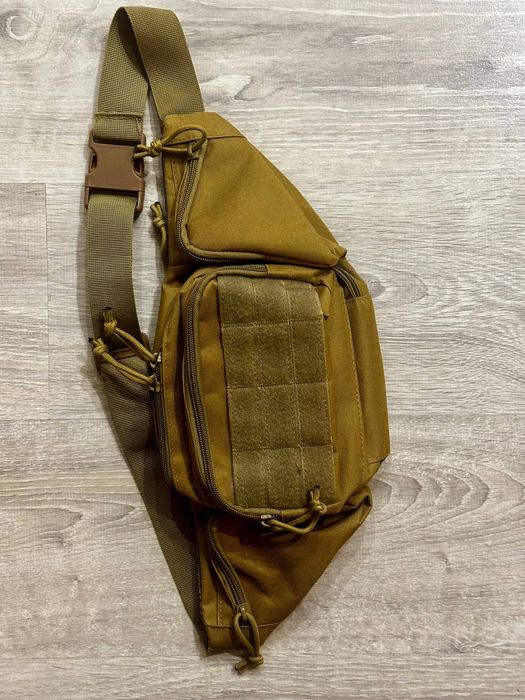 Сумка тактична з відкриттям на 180 і тактичною панелью для турникета