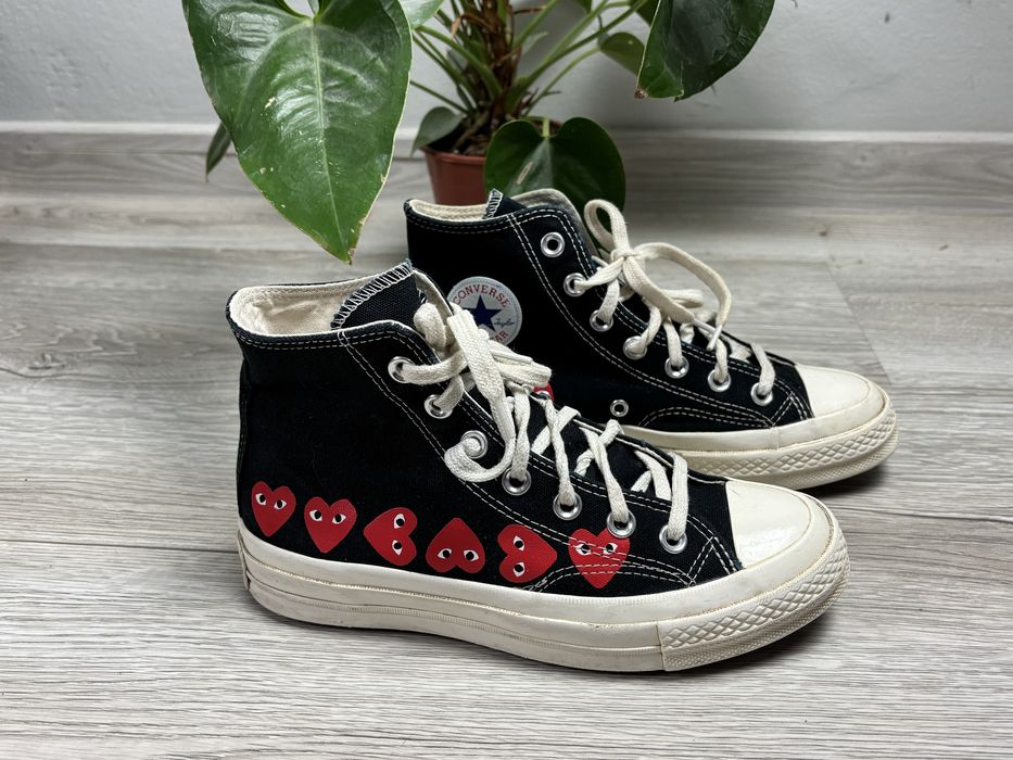 Trampki Converse x Comme des Garcoms Play stan bdb rozmiar 36.5