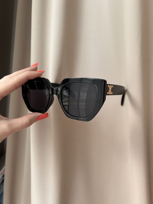 Nowe czarne okulary przeciwsłoneczne celinki celine