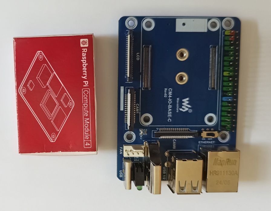 Плата розширення під Raspberry Pi + можуль Raspberry Pi 4 2000 грн