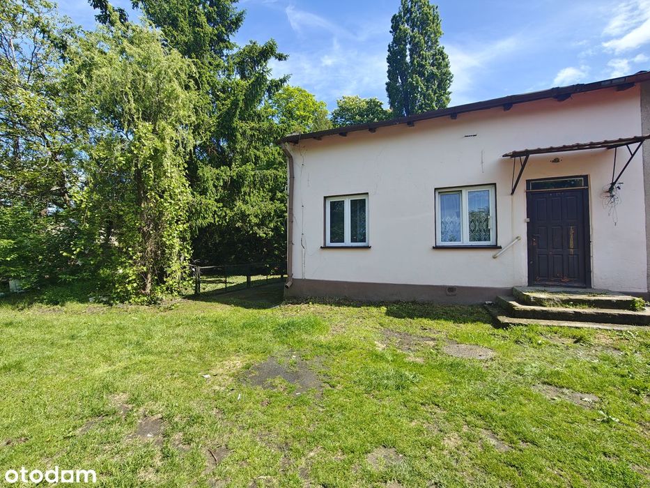 Mieszkanie przy jeziorze/50 m²/2 pokoje/działka 500 m²/dwa duże ogródki