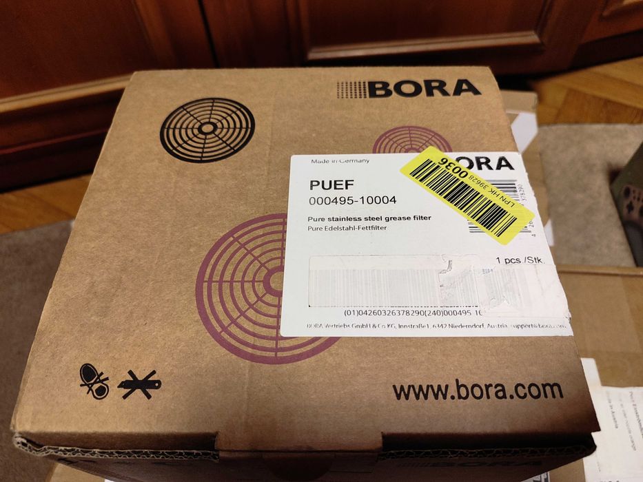 Фильтр PUEF для вытяжки  варочной панели BORA PURE и X PURE
