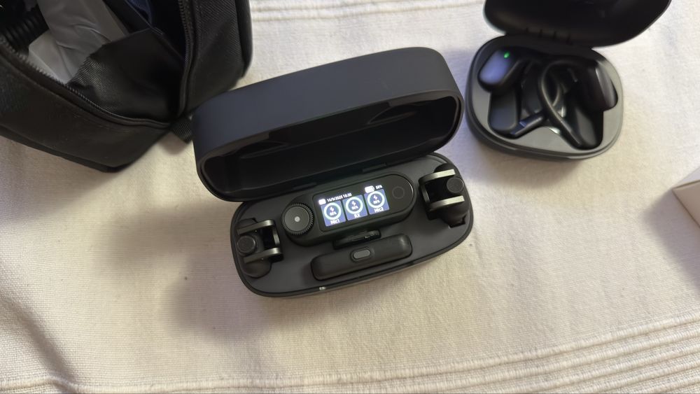 Mikrofon system audio do smartfona iPhone Androida Aparatu LARK MAX 2