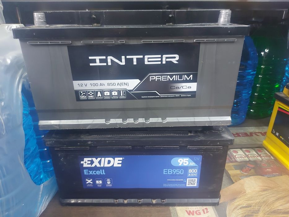 Акумулятор 95А Exide excell eb950 БУ