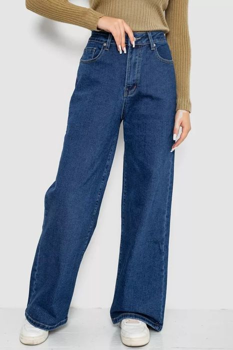 Джинси жіночі Palazzo Палаццо, колір синій,