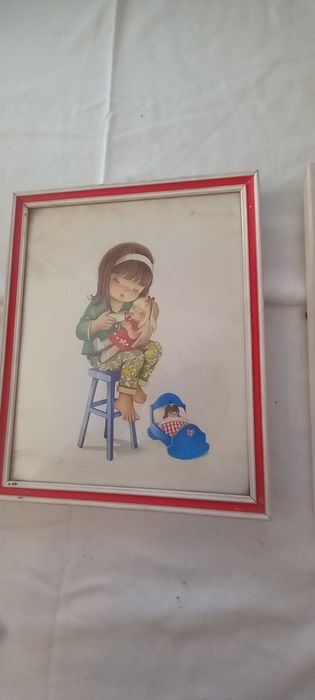 Conjunto de 2 Quadros Pequenos Constanza