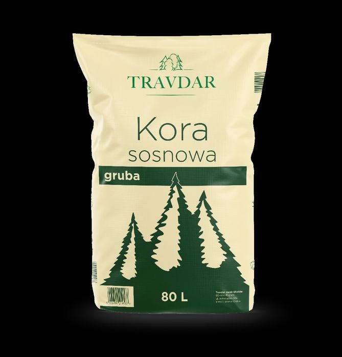 Kora sosnowa sortowana