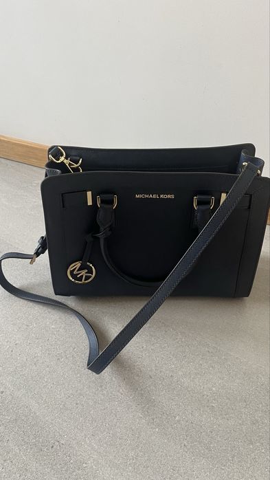 Granatowa torebka Michael Kors jak nowa