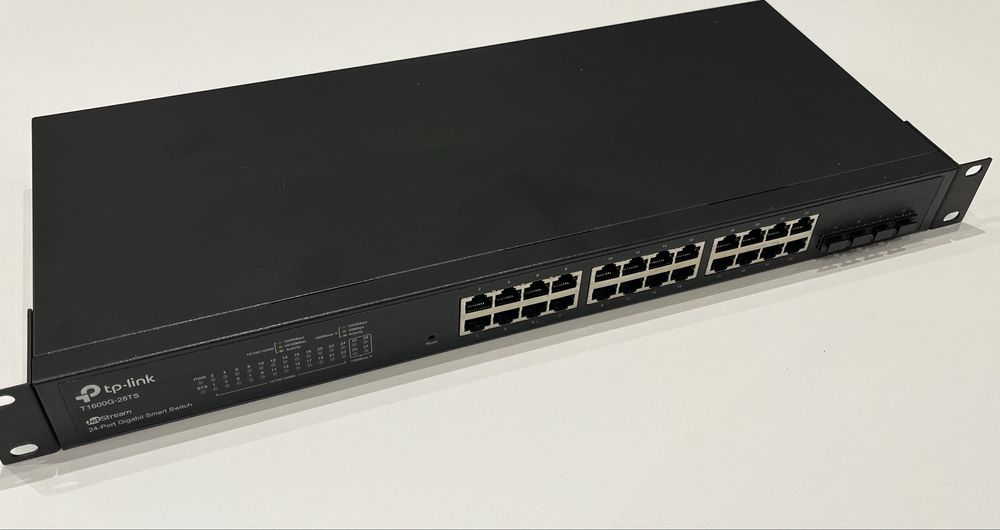 Switch 24 porty 1 Gbit + 4xSFP TP Link T1600G-28TS