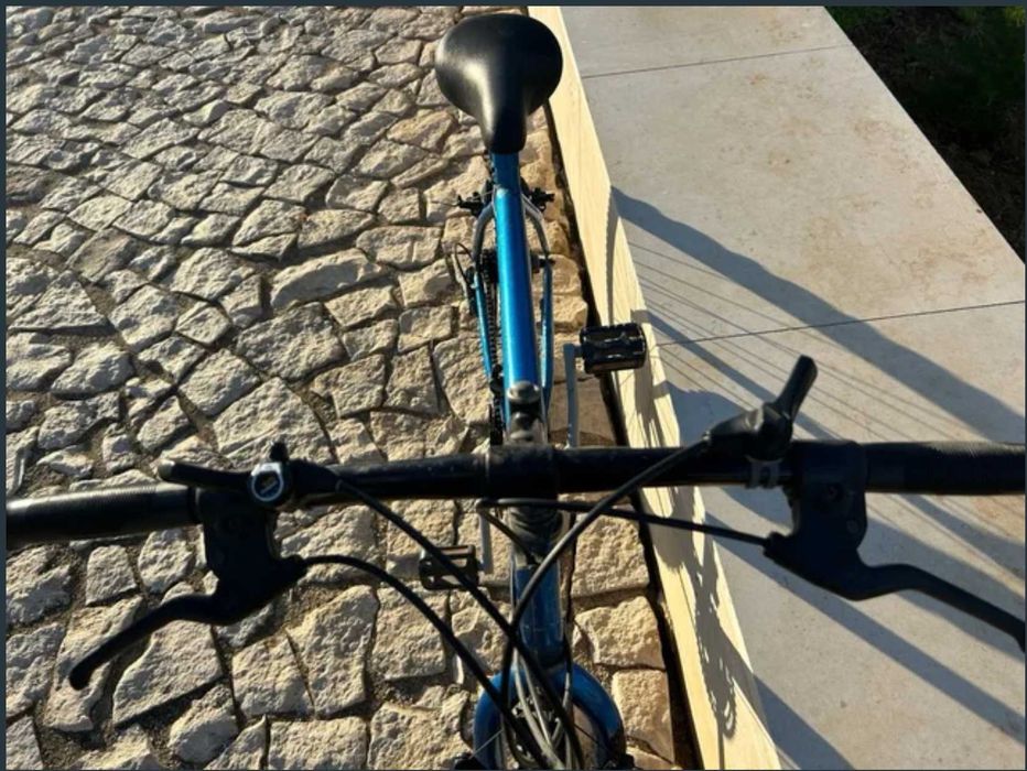 Classic Blue Bicycle