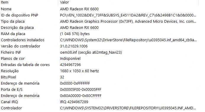 Computador Gaming I5 + RX 6600 + 16GB ram + 250GB SSD + 1TB HDD