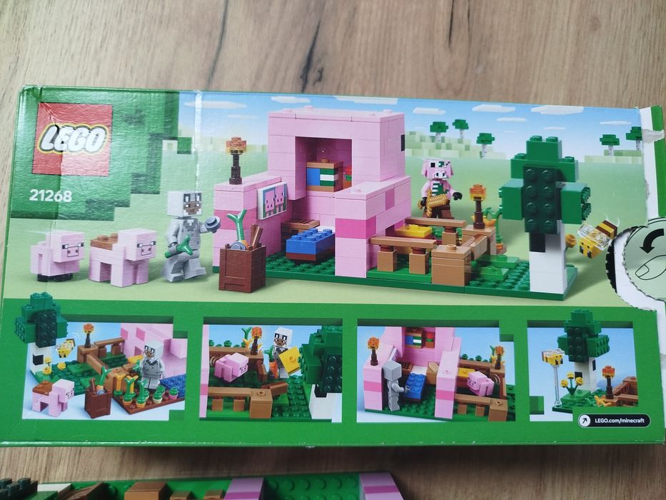 Lego Minecraft 21268 dom prosiaczka