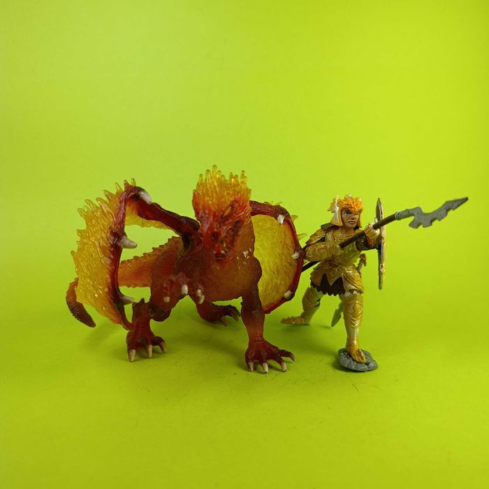 Schleich smok Fantasy Eldrador figurka 2011 rycerz b.rzadkie FSH #5062