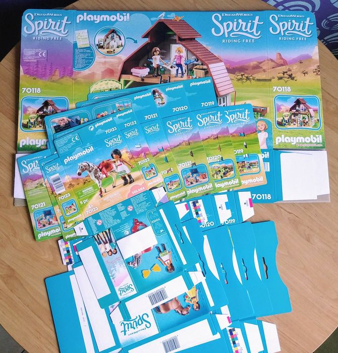 Playmobil 70118 Boks stajenny z Lucky Pru Abigail + 5 zestawów+gratis