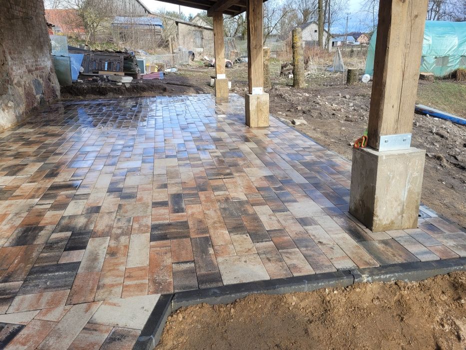 Usługi  brukarskie.