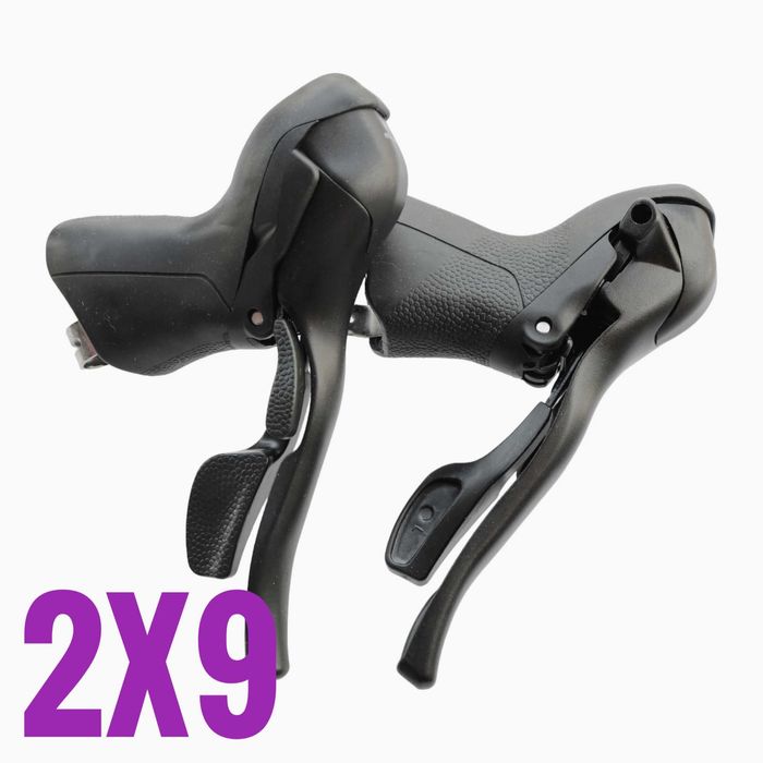 Nowe! MICRONEW 2x9 klamkomanetki manetki klamki szosowe microshift