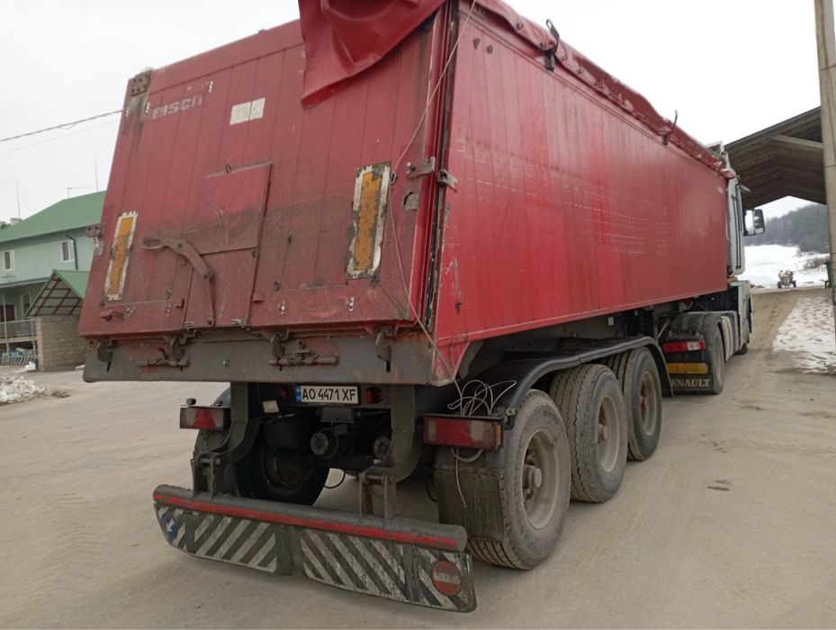 Напівпричіп самоскид