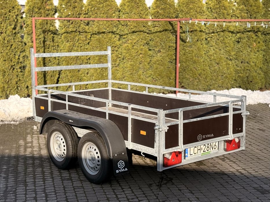 Przeczepka dwuosiowa nowa