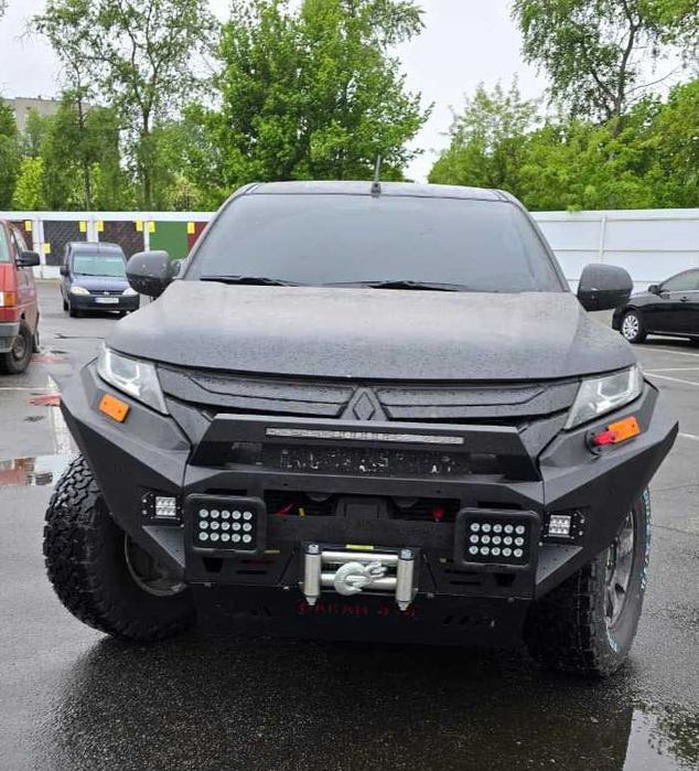 Бампер для Mitsubishi L200 2006-2023 силовой бампер передній посилений задній мітсубісі л200