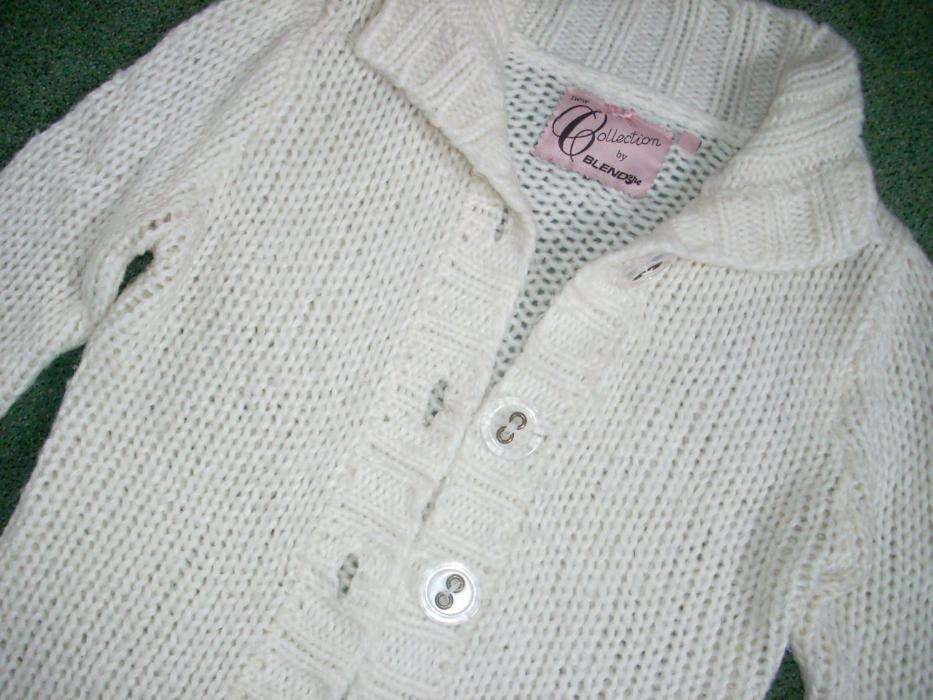 Milutki Sweter Zapinany 36 S 34