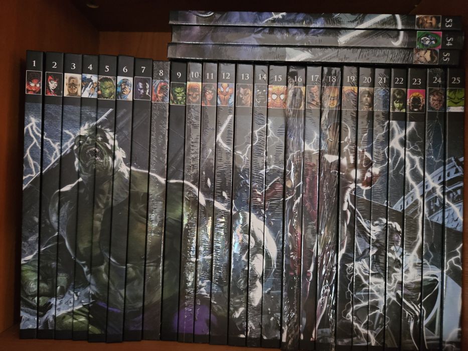 Colecção banda desenhada Marvel