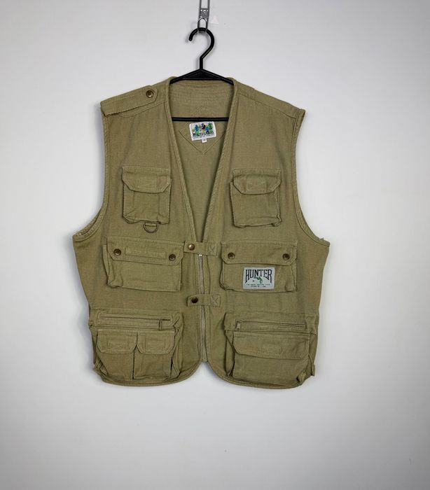 Kurtka Bezrękawnik Hunter Vintage Multi Pocket Cargo