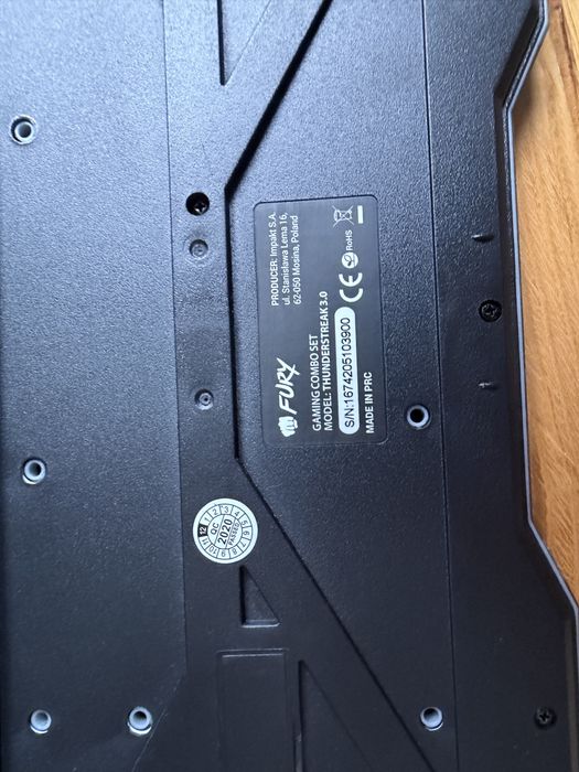 Klawiatura FURY thunderstreak 3.0