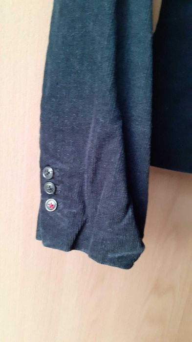 Blazer bombazine preto S