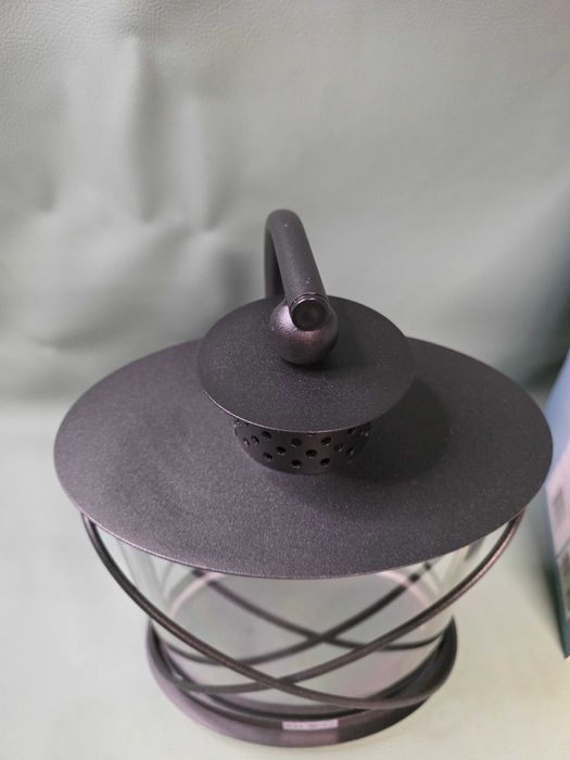 Lampa ścienna kinkiet zewnętrzny czarny Eglo Hilburn