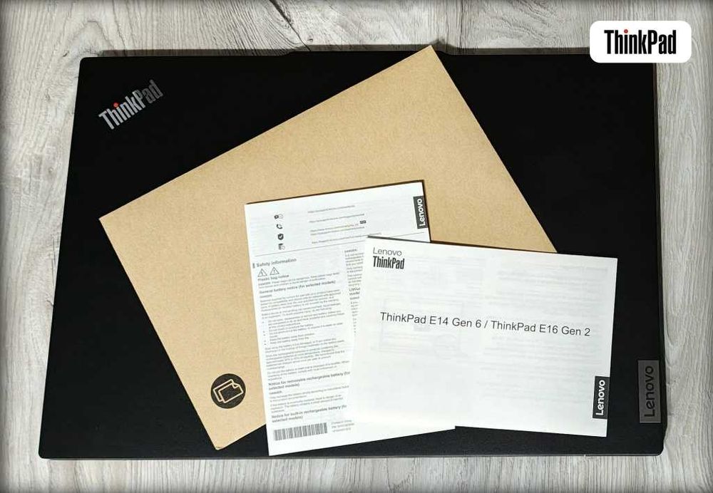 Lenovo ThinkPad E16 G2 Idealny, GWARANCJA DO 04.2027 + mysz i głośniki